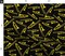 Trombone Music Instruments Band Brass Black Custom Printed Fabric by Spoonflower Various Fabrics by the Yard or Fat Quarter